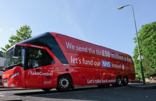 Brexit NHS bus